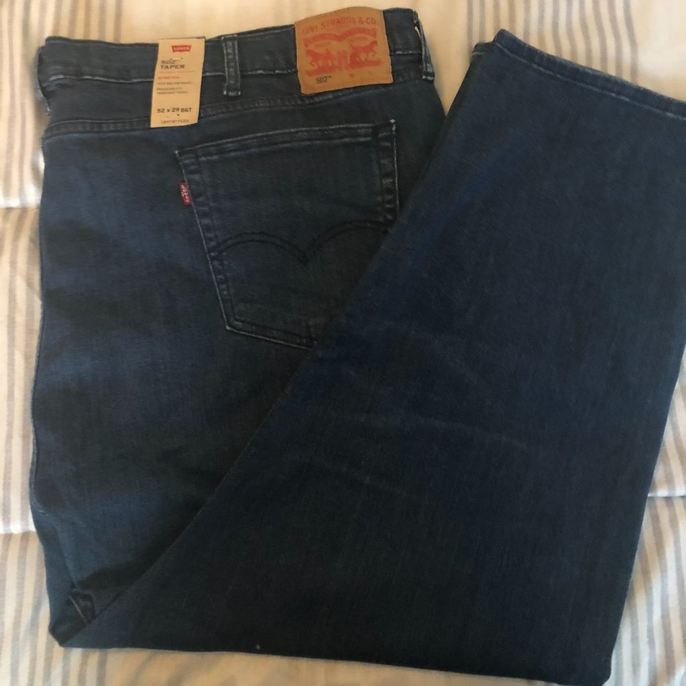 Levi's 502 Taper 52 x 29 B&T